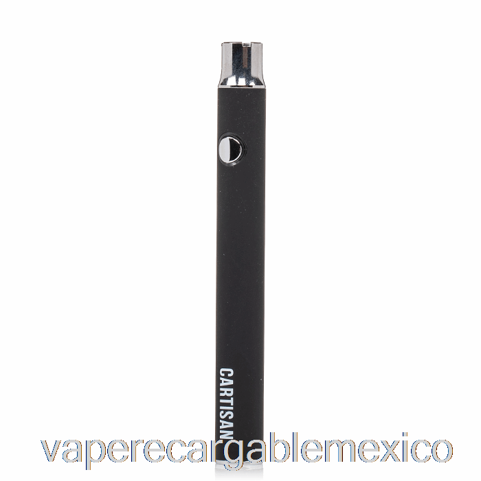 Vape Recargable Botón Carisano Vv 400 510 Batería Negro